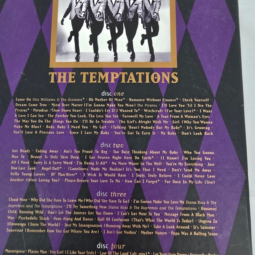 The Temptations Emperors of Soul 5-CD Box Set Motown 1994 Anthology 100 Tracks - Picture 10 of 10